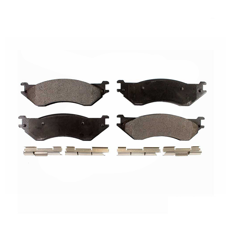 Front Semi-Metalic Brake Pad Set for Dodge Ford Lincoln 5 Lug 7 Lug ...