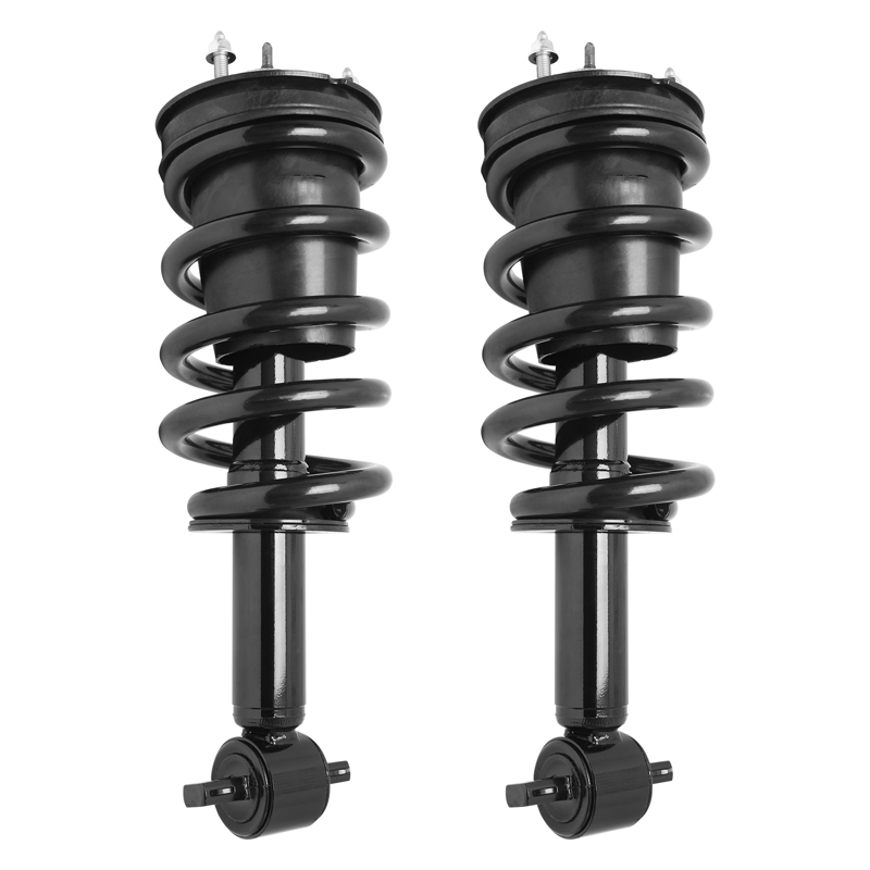 Coil Spring For 2014-2018 GMC Sierra 1500 RWD Pair Front Quick Complete Strut